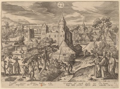 La Parabola del Fico Sterile da Adriaen Collaert after Hans Bol