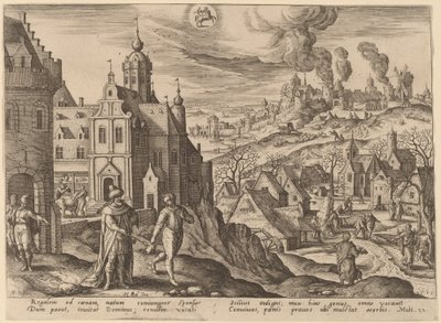 La parabola del Regno dei Cieli da Adriaen Collaert after Hans Bol