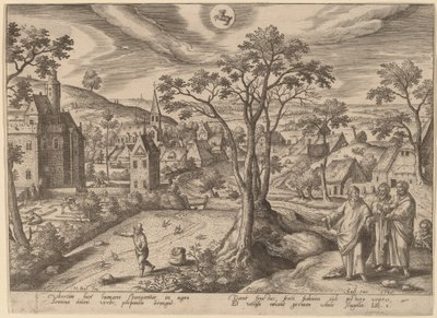 La parabola del seminatore da Adriaen Collaert after Hans Bol