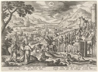 La Parabola dei Vignaioli Malvagi da Adriaen Collaert after Hans Bol