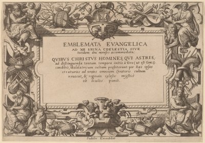 Pagina del titolo da Adriaen Collaert after Hans Bol