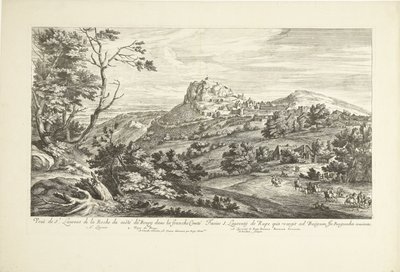 Vista di Saint Laurent de la Roche da Adriaen Frans Boudewyns