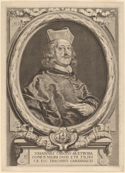 Cardinale Giovanni Carlo dei Medici da Adriaen Haelwegh