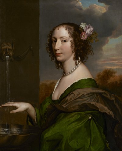 Ritratto di Lucy Hay (nata Percy) Contessa di Carlisle, c.1660-65 da Adriaen Hanneman