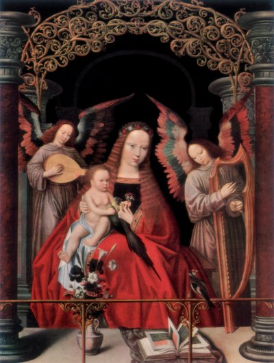 La Madonna e il Bambino con angeli, 1927 da Adriaen Isenbrandt
