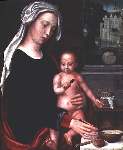 Madonna col Bambino da Adriaen Isenbrandt or Isenbrant
