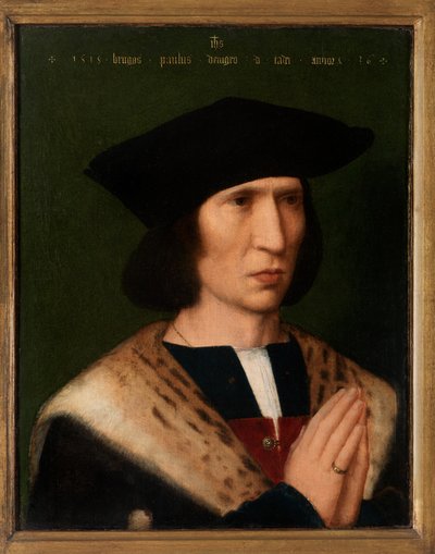 Ritratto di Paulus de Nigro da Adriaen Isenbrandt or Isenbrant