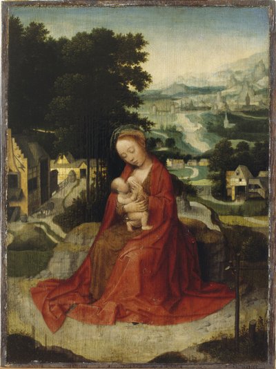 Il Riposo durante la Fuga in Egitto, c.1520-30 da Adriaen Isenbrandt or Isenbrant
