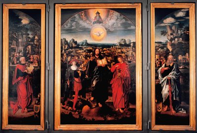 Trittico di San Pancrazio da Adriaen Isenbrandt or Isenbrant