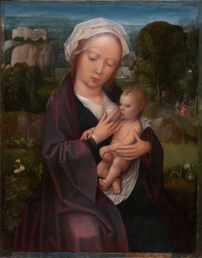 Vergine e Bambino da Adriaen Isenbrandt or Isenbrant