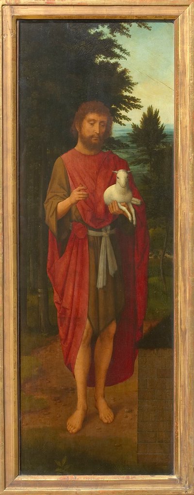 San Giovanni Battista Ala di un trittico da Adriaen Isenbrant
