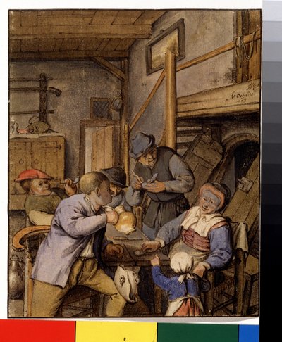 In una taverna da Adriaen Jansz. van Ostade