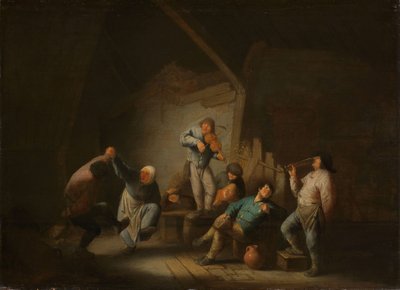 Coppia danzante, 1625-40 da Adriaen Jansz. van Ostade