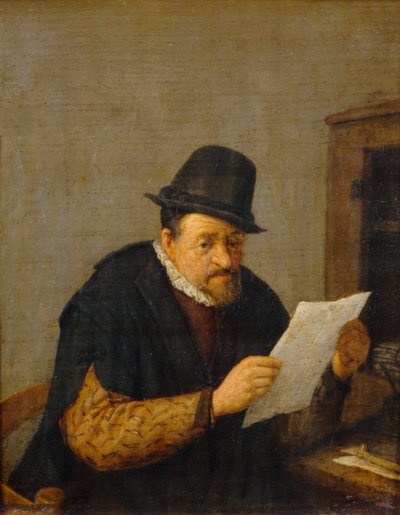 Lettura ... da Adriaen Jansz. van Ostade
