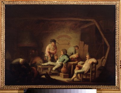 Scena di taverna da Adriaen Jansz. van Ostade