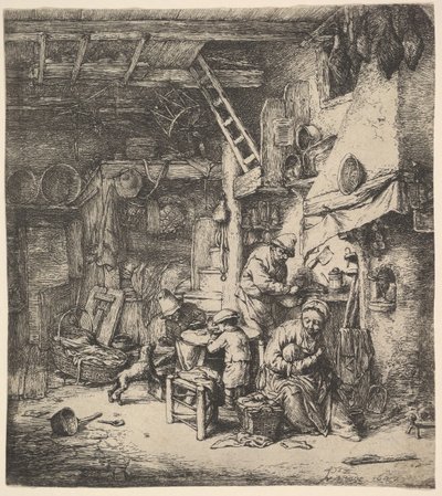 La famiglia da Adriaen Jansz. van Ostade