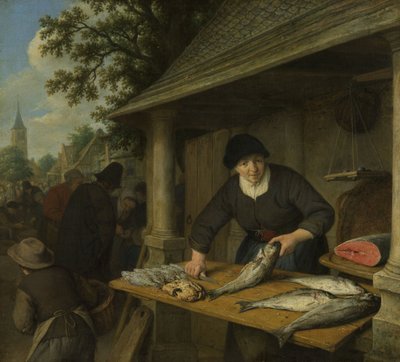 La pescivendola da Adriaen Jansz. van Ostade