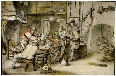 Il musicista da Adriaen Jansz. van Ostade