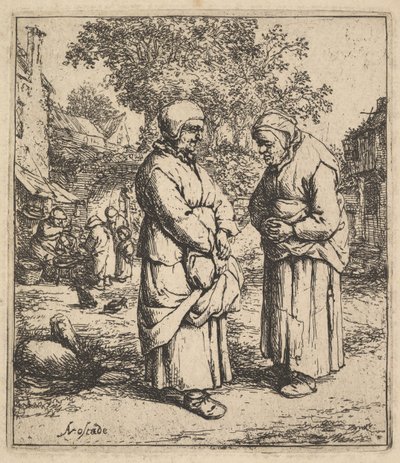Due pettegole da Adriaen Jansz. van Ostade