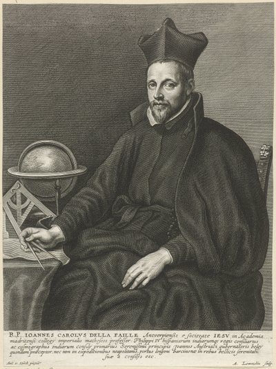 Ritratto di Johannes Carolus de la Faille da Adriaen Lommelin