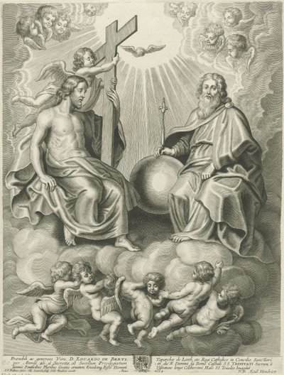 Trionfo della Santissima Trinità da Adriaen Lommelin