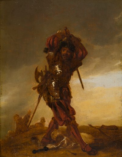 Un Soldato Svizzero: Un Mercenario da Adriaen Pietersz. van de Venne