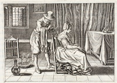 Applicazione di sanguisughe, illustrazione da 