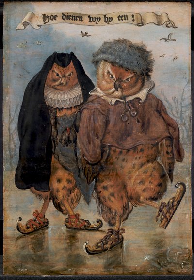 Come stiamo bene insieme, c. 1614-1662 da Adriaen Pietersz van de Venne