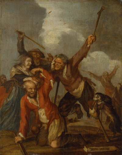 Miseria da Adriaen Pietersz van de Venne