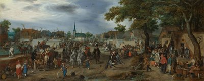 I Principi Maurizio e Federico Enrico alla Fiera dei Cavalli di Valkenburg da Adriaen Pietersz van de Venne