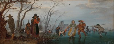 Inverno (Divertimento sul ghiaccio) da Adriaen Pietersz van de Venne