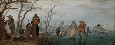 Divertimento invernale sul ghiaccio da Adriaen Pietersz van de Venne