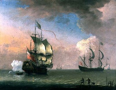 Il cannone del mattino da Adriaen van (attr. to) Diest