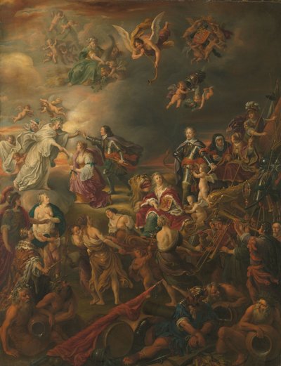 Allegoria della pace sotto il governatore Guglielmo II da Adriaen van Nieulandt (I)