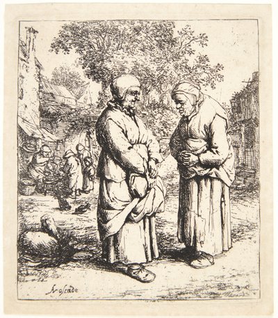 Le due pettegole da Adriaen van Ostade