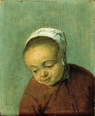 Testa di ragazza da Adriaen van Ostade