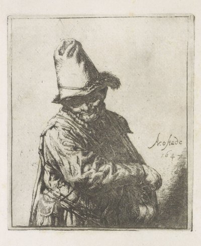 Suonatore di lira da Adriaen van Ostade