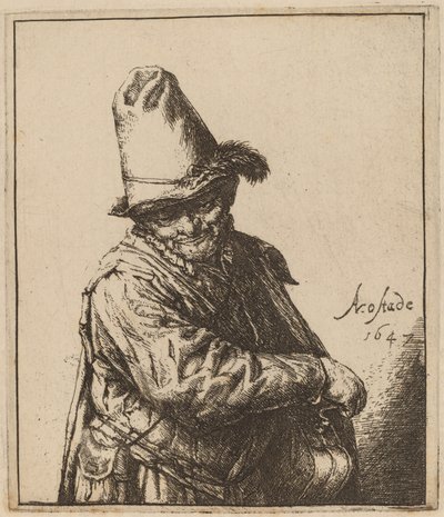 Suonatore di Organetto da Adriaen van Ostade