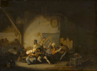 Contadini in festa da Adriaen van Ostade