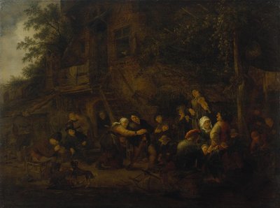 Festa rurale da Adriaen van Ostade