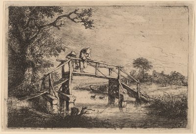 Il Pescatore da Adriaen van Ostade