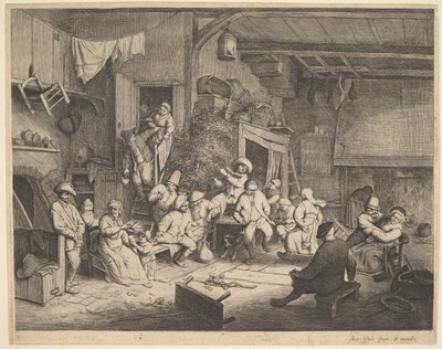 La danza alla locanda da Adriaen van Ostade