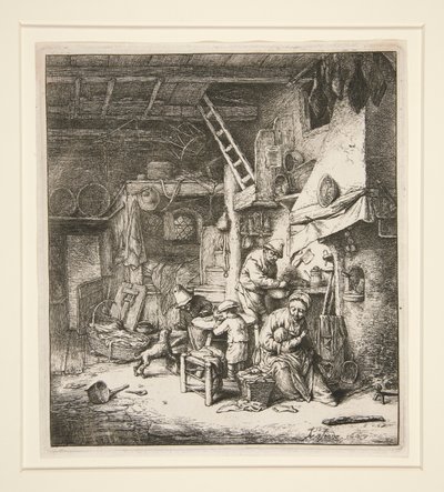 La Famiglia da Adriaen van Ostade