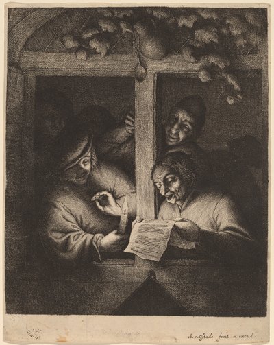 I cantanti da Adriaen van Ostade