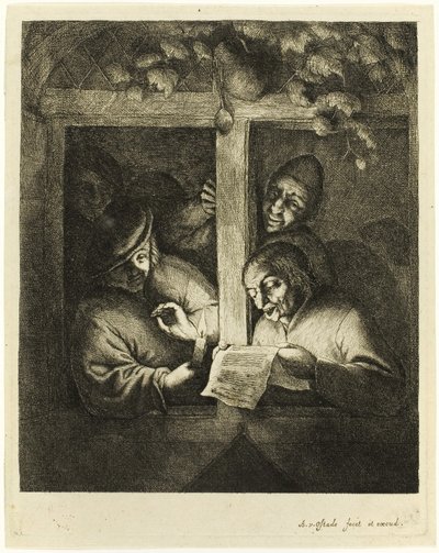 I cantanti da Adriaen van Ostade