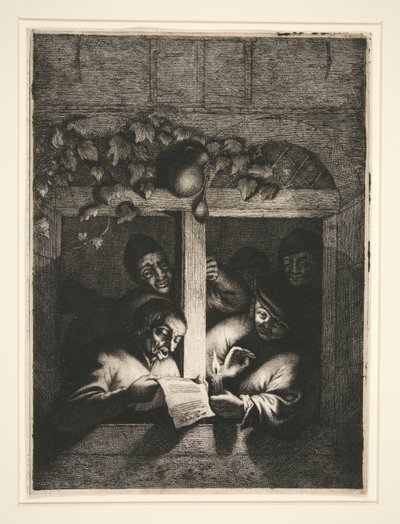 a. Il calzolaio b. I cantanti da Adriaen van Ostade