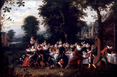 Festa campestre da Adriaen van Stalbemt