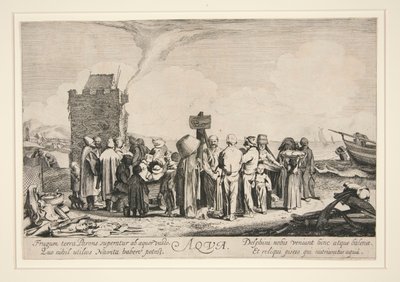 Acqua, dal set dei Quattro Elementi da Adriaen van de Velde