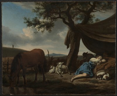 Pastori dormienti da Adriaen van de Velde
