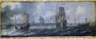 La marina olandese da Adriaen van de Velde